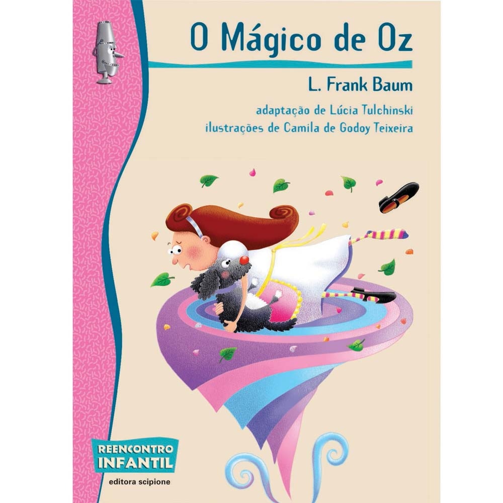 Livro Reencontro Infantil O Mágico de Oz Paradidáticos no