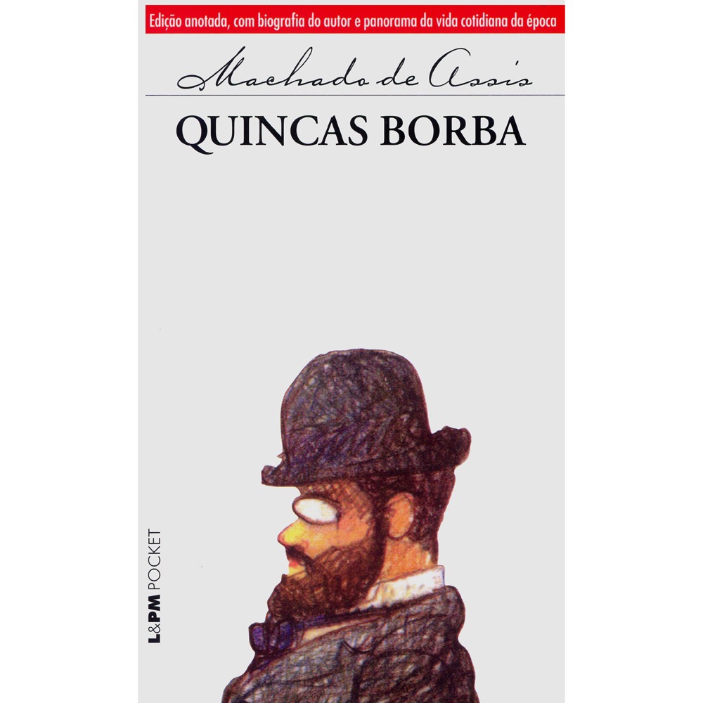 Livro L&PM Pocket Quincas Borba Machado de Assis Romance Extra 130302 Livro L&PM Pocket Quincas Borba Machado de Assis Romance Extra 130302