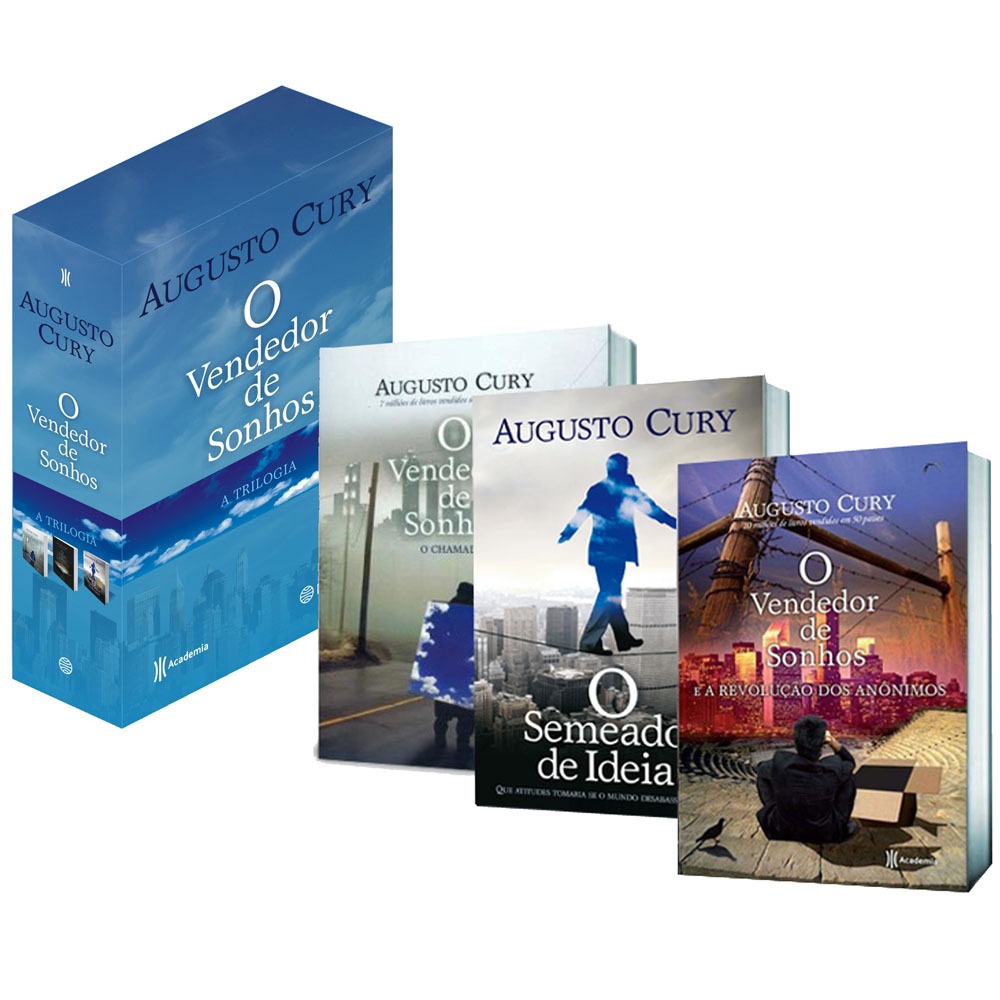 Livro - Box O Vendedor de Sonhos: a Trilogia - Romance