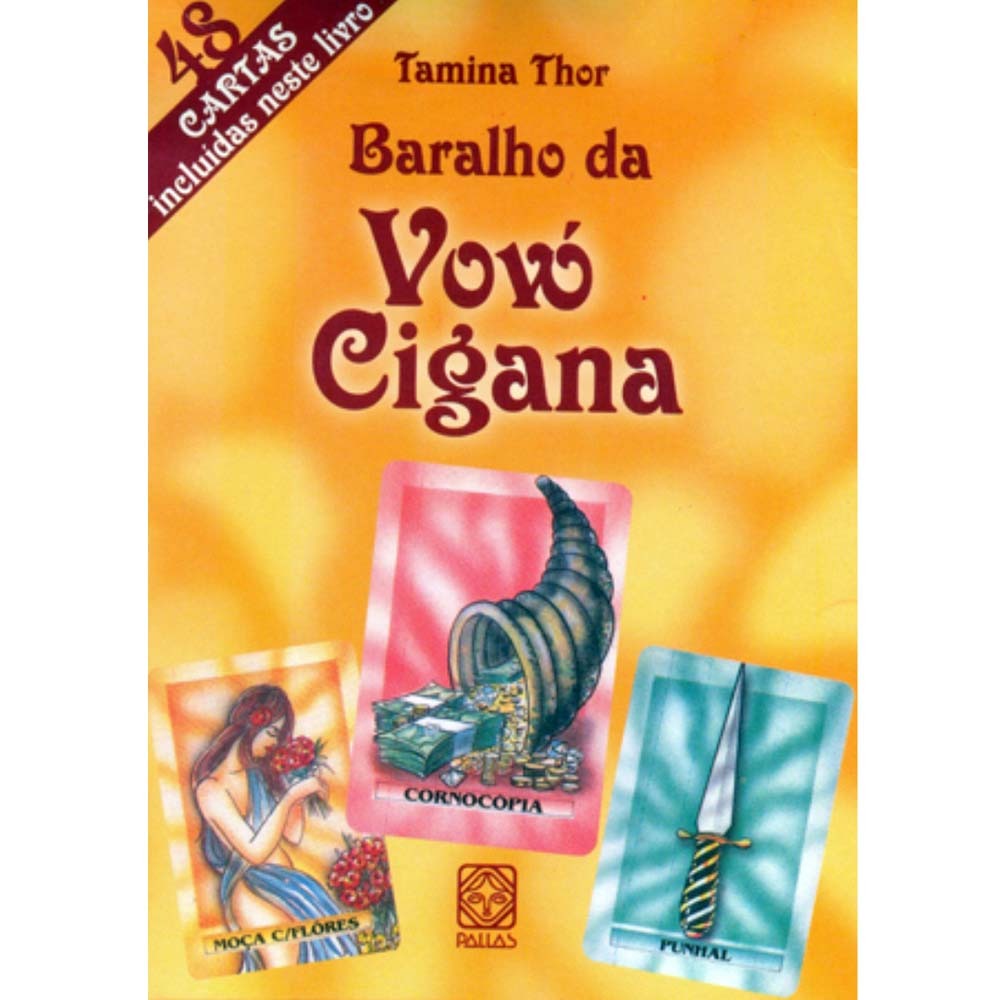 Livro - Baralho da Vovó Cigana - Tamina Thor - Esoterismo 