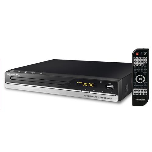 DVD Player Mondial D-18 com Entrada USB Cabo HD Connect e Função Karaokê é boa?