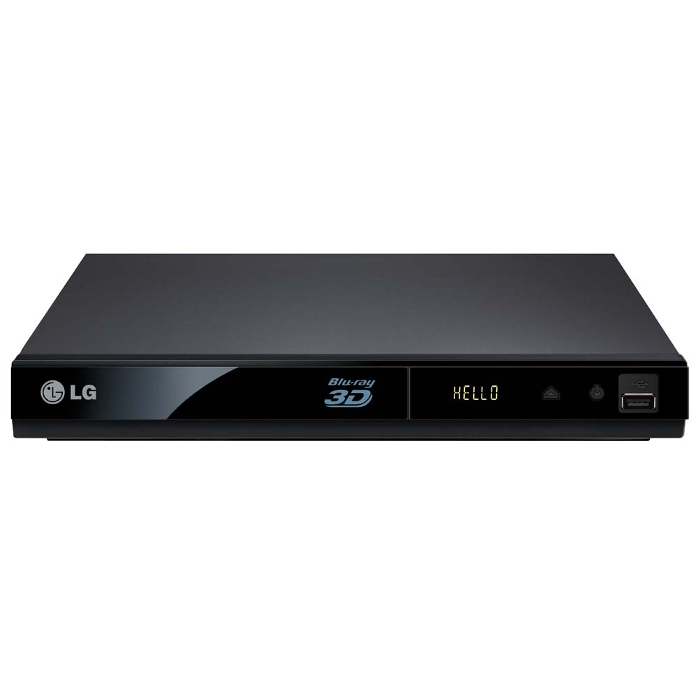 Blu-Ray Player 3D LG BP325 com cabo HDMI, Acesso ao Youtube e Picasa e