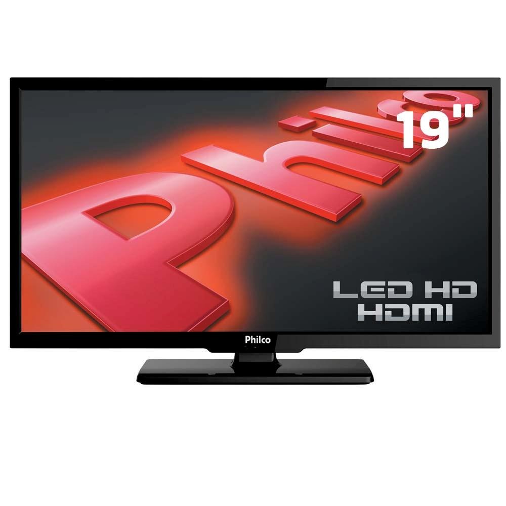 TV LED 19” HD Philco PH19B16D com Conversor Digital