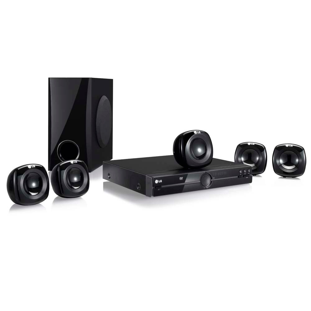 Home Theater LG HT305SU 5.1 Canais c/ Karaokê, Entrada USB, Cabo HDMI e