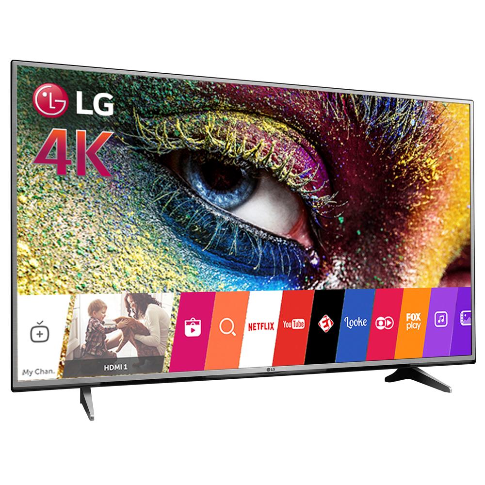 Smart TV LED 65" Ultra HD 4K LG 65UH6150 com Sistema WebOS, Wi-Fi